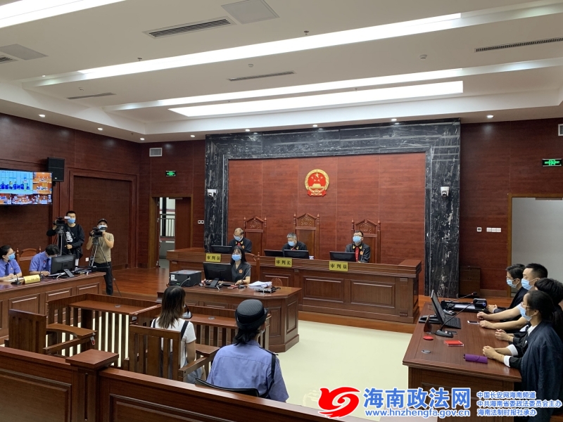 海南一中院开审特大涉黑团伙案,海南公开宣判六件贩毒案直播