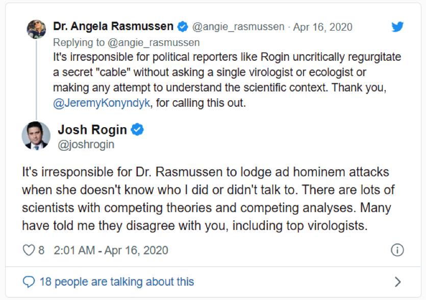 美媒报道病毒,美国对病毒来源的颠覆性认识