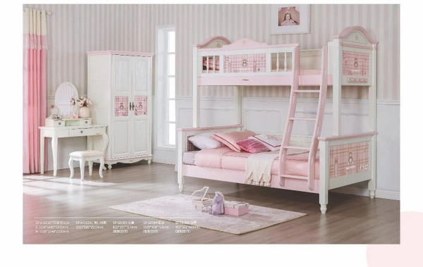 松堡王国环保儿童床,松堡王国儿童滑梯床