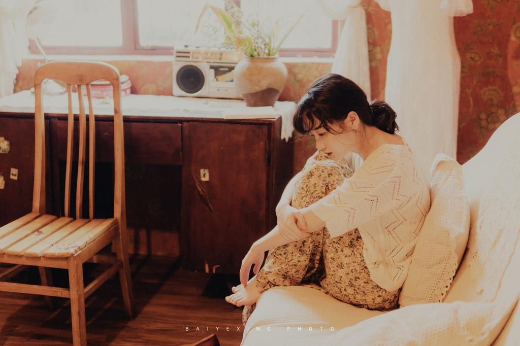 复古时尚随性写真,复古自然写真风格