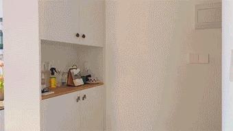 40平蜗居家装效果图,小户型卧室房间放浴缸设计