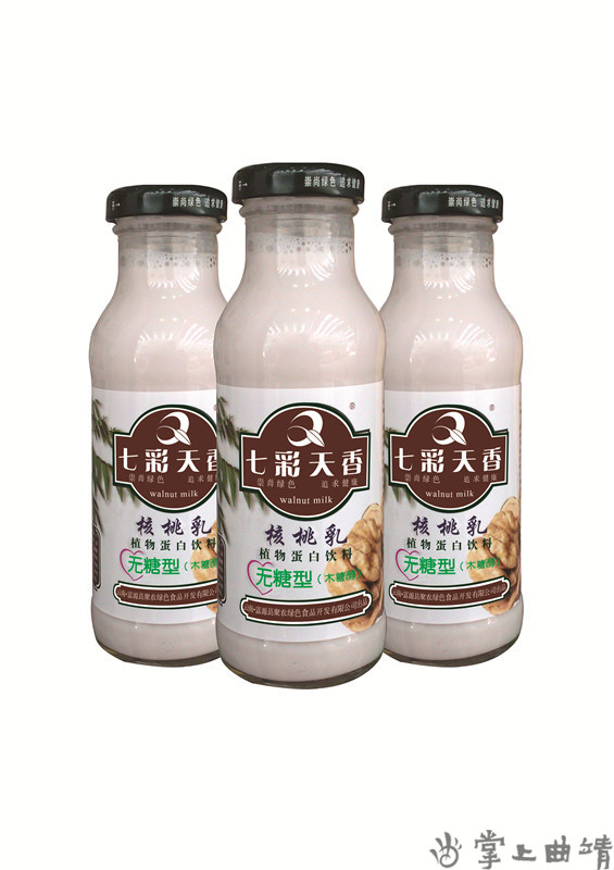 有机核桃乳是怎样炼成的,核桃乳的加工特点