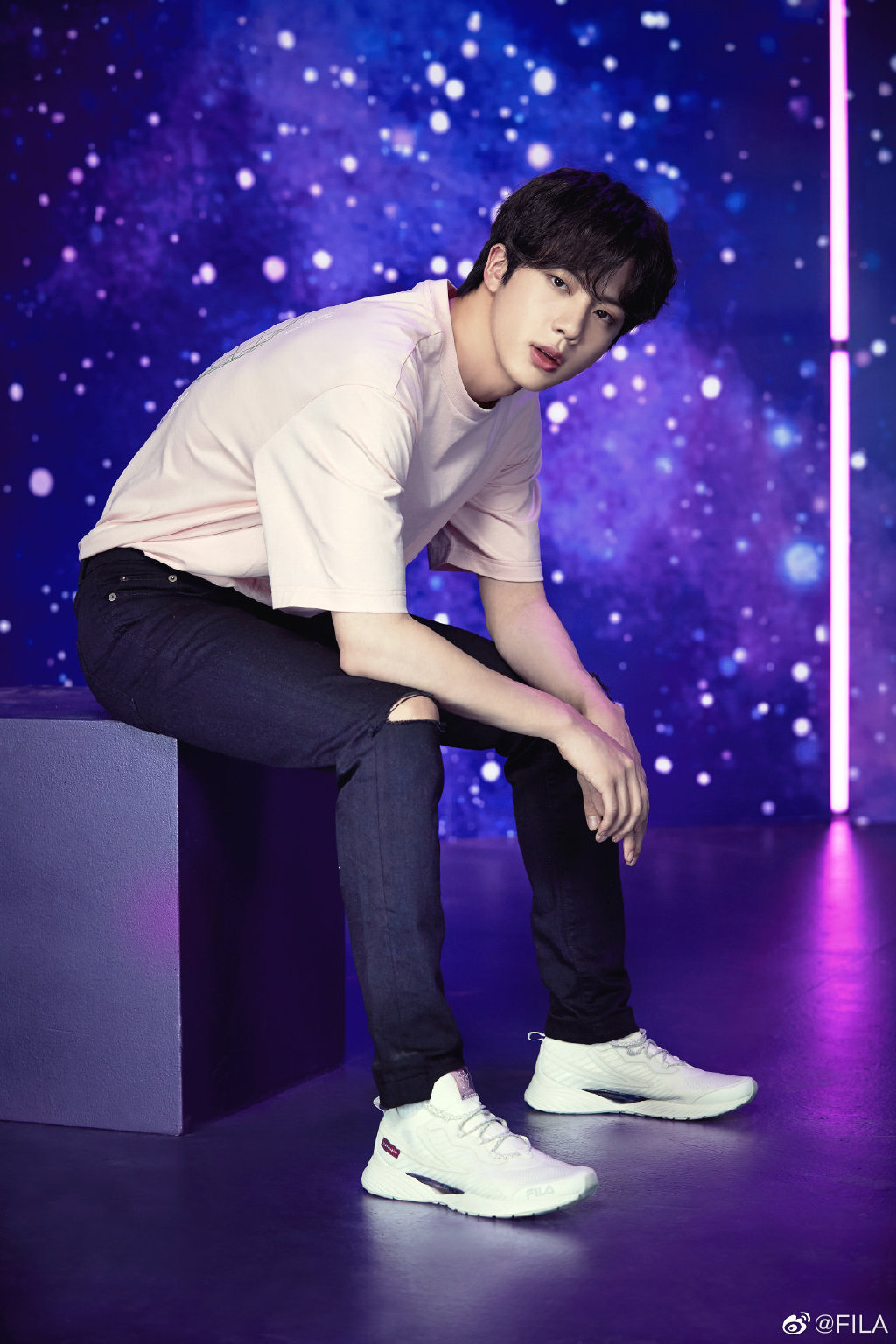 fila代言人防弹,防弹少年团最新宣传海报