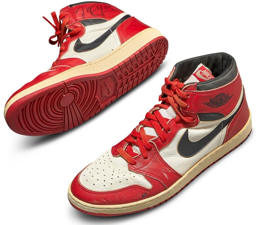 乔丹体育一双鞋大约多少钱,乔丹一双参赛球鞋拍卖出147美万元