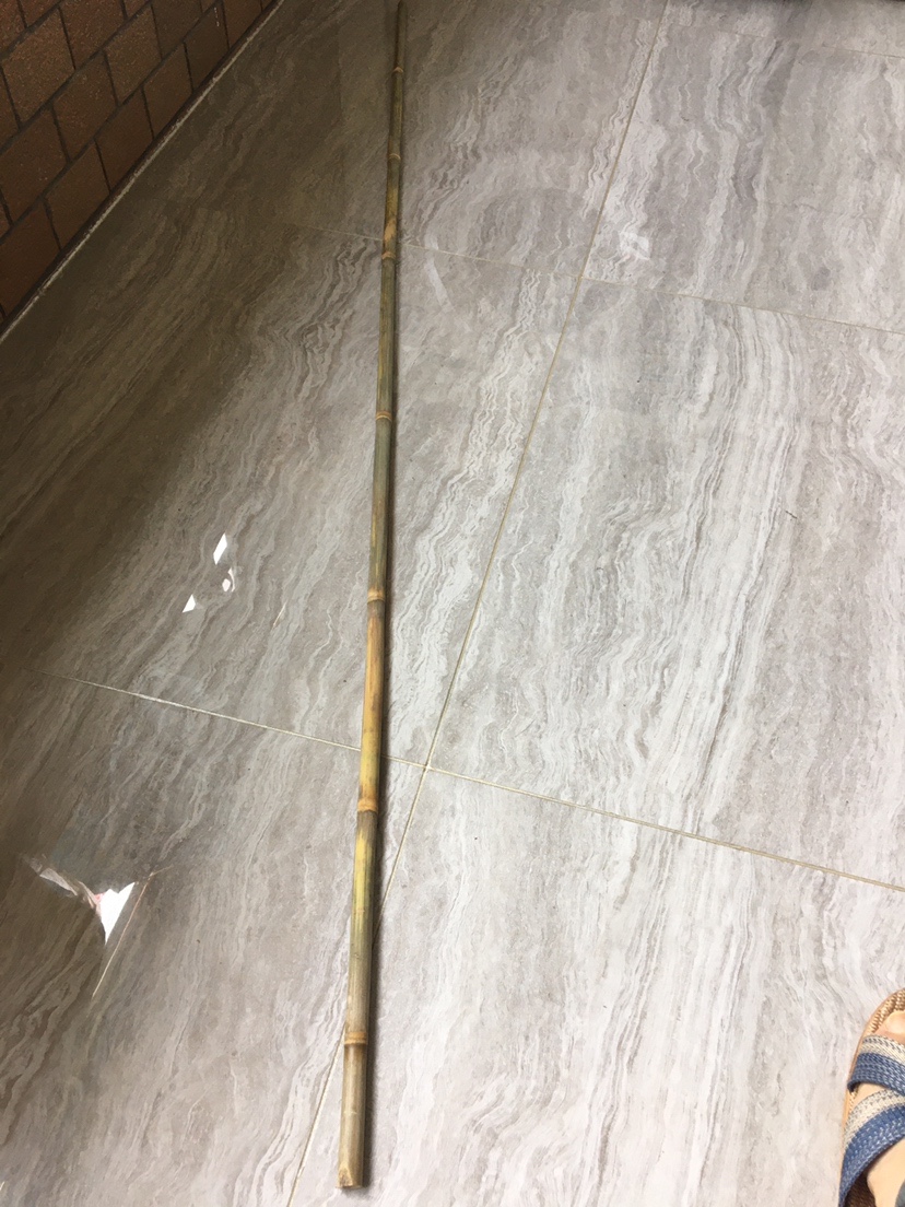 茶杆竹DIY抄网杆，钓友看看效果怎么样？