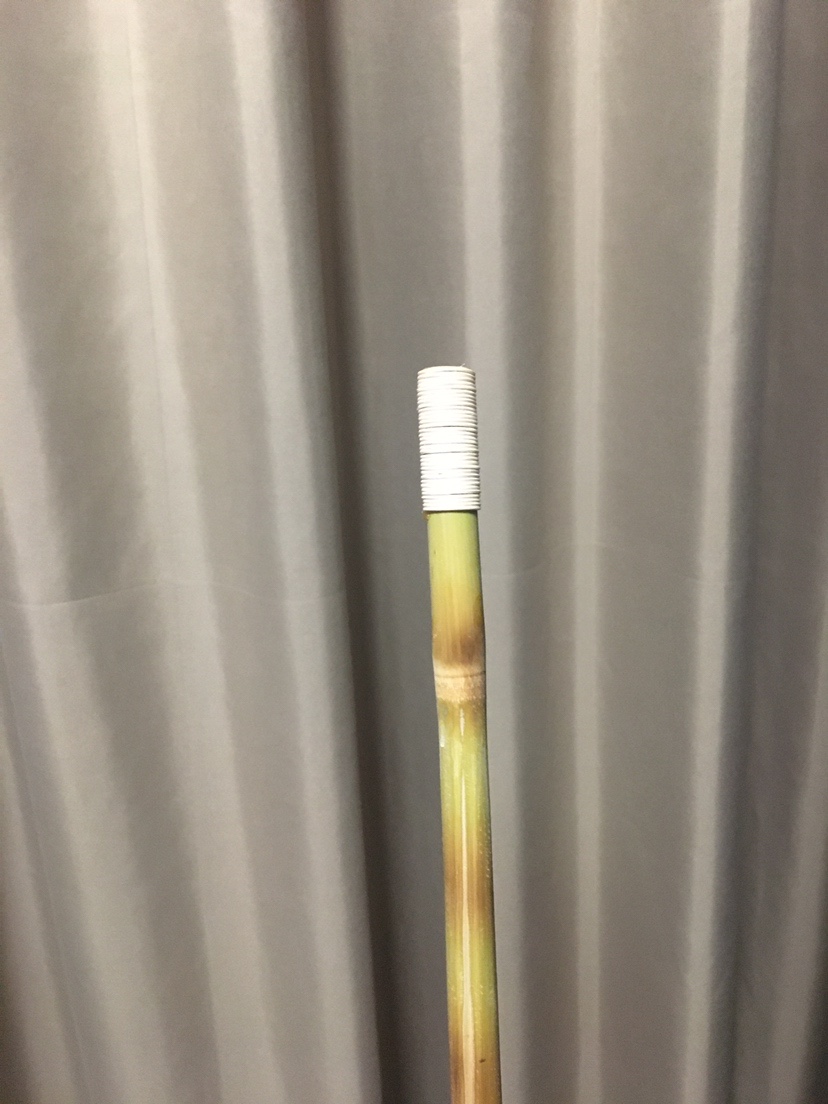 茶杆竹DIY抄网杆，钓友看看效果怎么样？