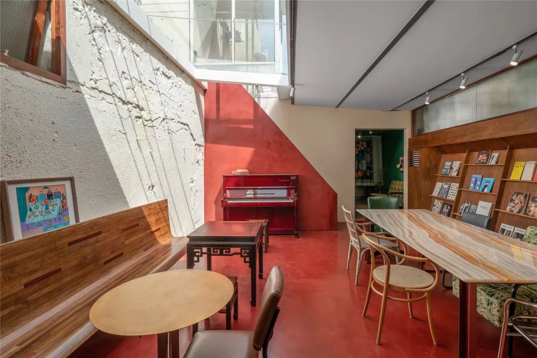 20平米小型的咖啡厅设计,长方形露台咖啡厅