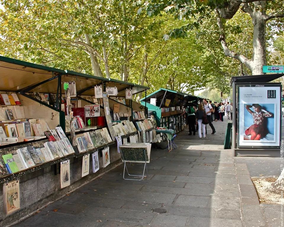 塞纳河畔旧书摊,塞纳河畔旧书摊的故事