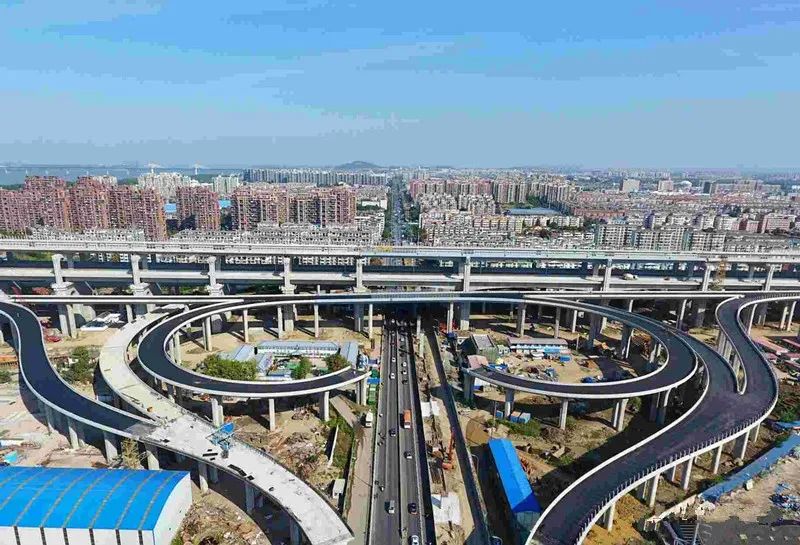 芜湖二坝互通立交,互通立交进展