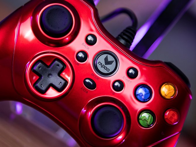 雷柏v600s手柄,d6拉伸游戏手柄测评