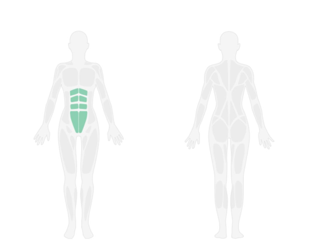 马甲线动作要领,4分钟tabata腰腹核心马甲线必练