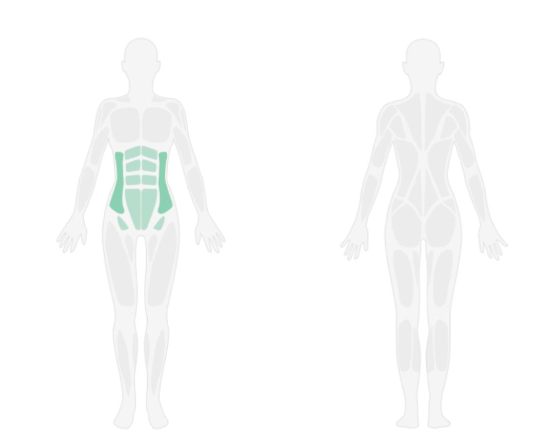 马甲线动作要领,4分钟tabata腰腹核心马甲线必练