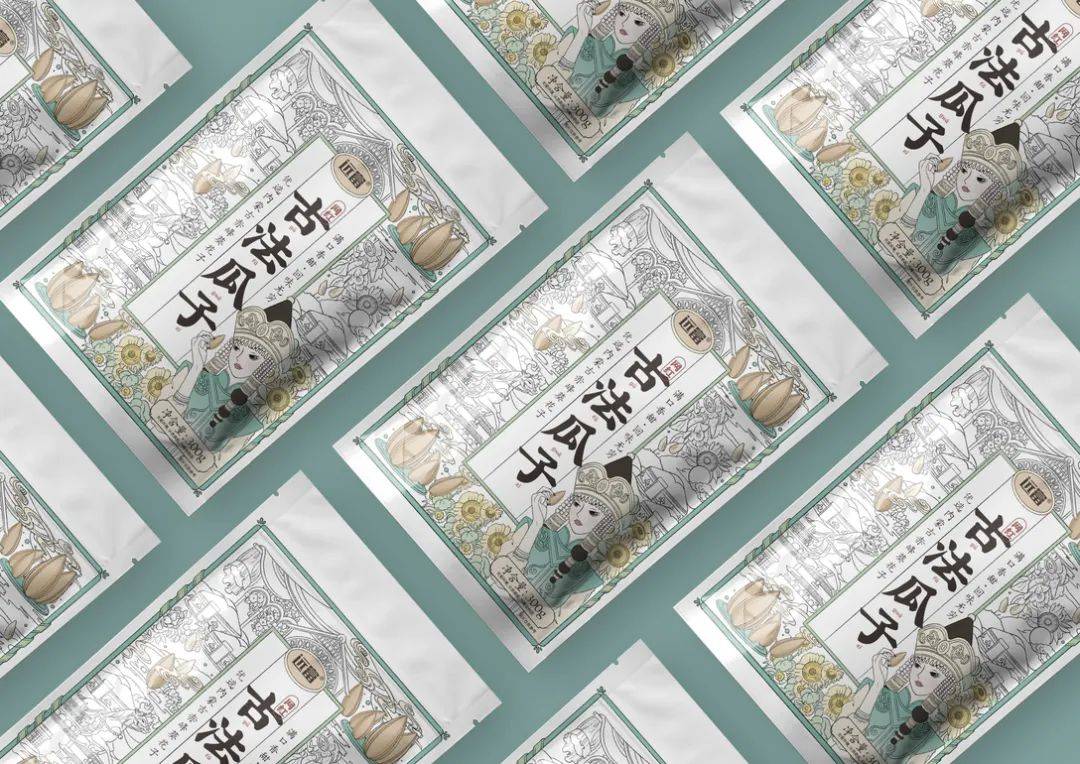 洽洽瓜子和洽洽多味瓜子哪个好吃,洽洽瓜子包装设计表现形式和手法