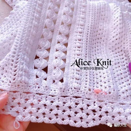 步月秋水图解,宽松马海毛连衣裙编织图解