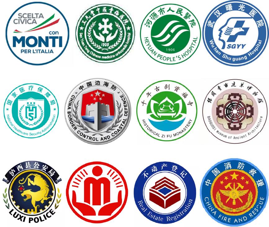 徽章logo设计用什么软件,类徽章logo