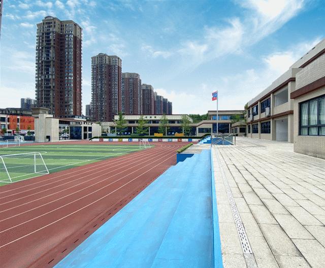 退台式教学楼、超大公共空间,怀化这所学校美得不像实力派