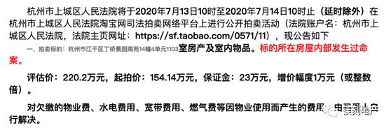 1块钱买套房拍卖,1元起拍房子最后多少钱成交