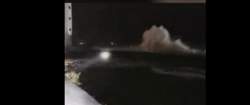 狂风巨浪，多地被淹！“黑格比”登陆了→