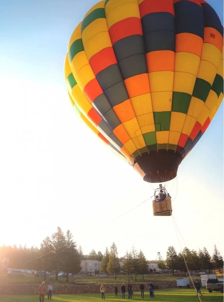 义乌热气球动力伞,北山热气球滑翔伞营地