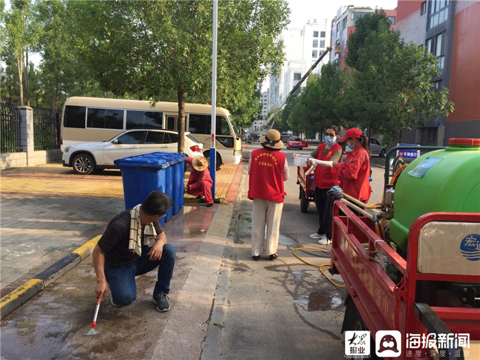 东营区黄河路街道聚园社区:创城是我们共同的责任