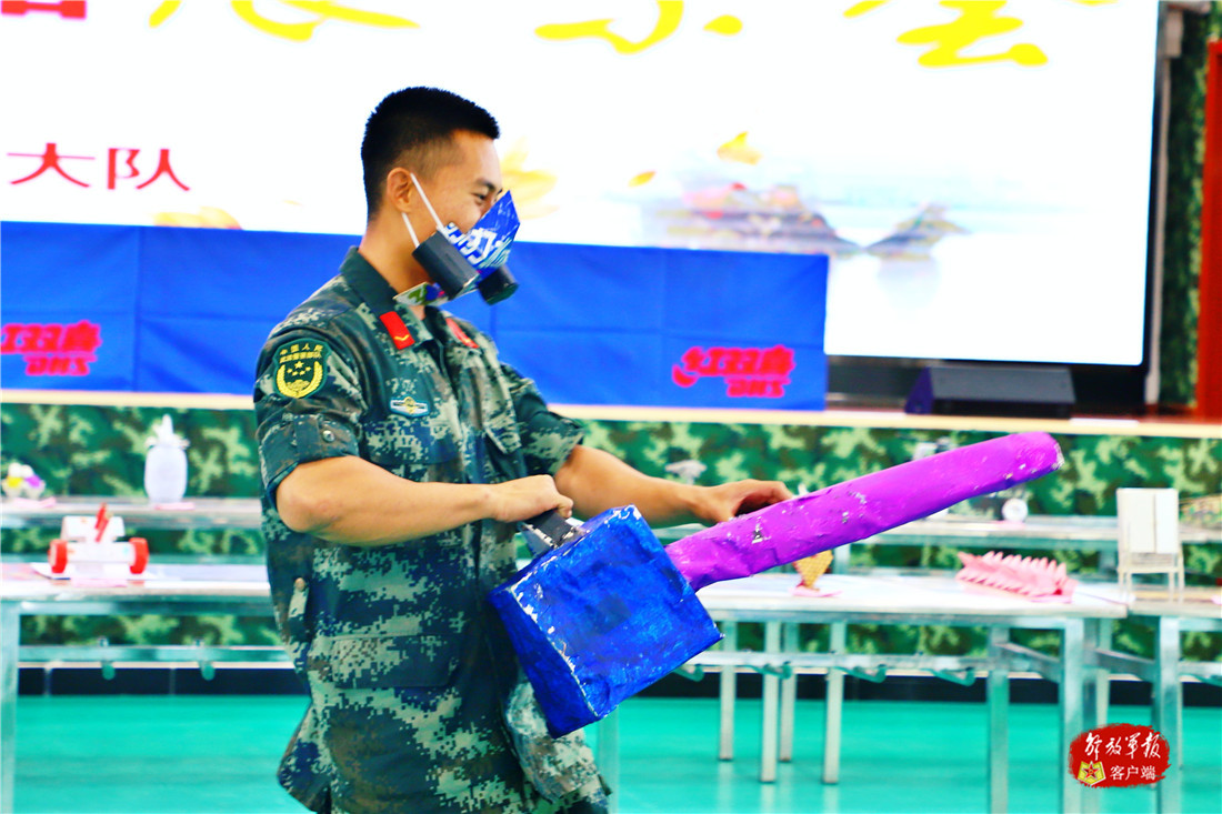 兵哥哥的创意手工,部队特色的手工艺品图片