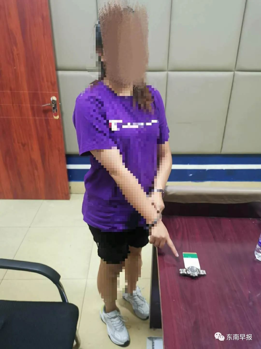 女子偷走男士劳力士手表事件,女子偷换劳力士手表