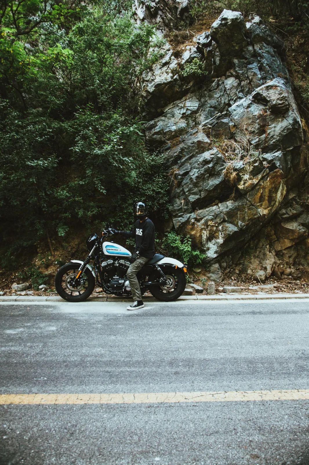 哈雷戴维森IRON1200:让我在秋天里无法自拔