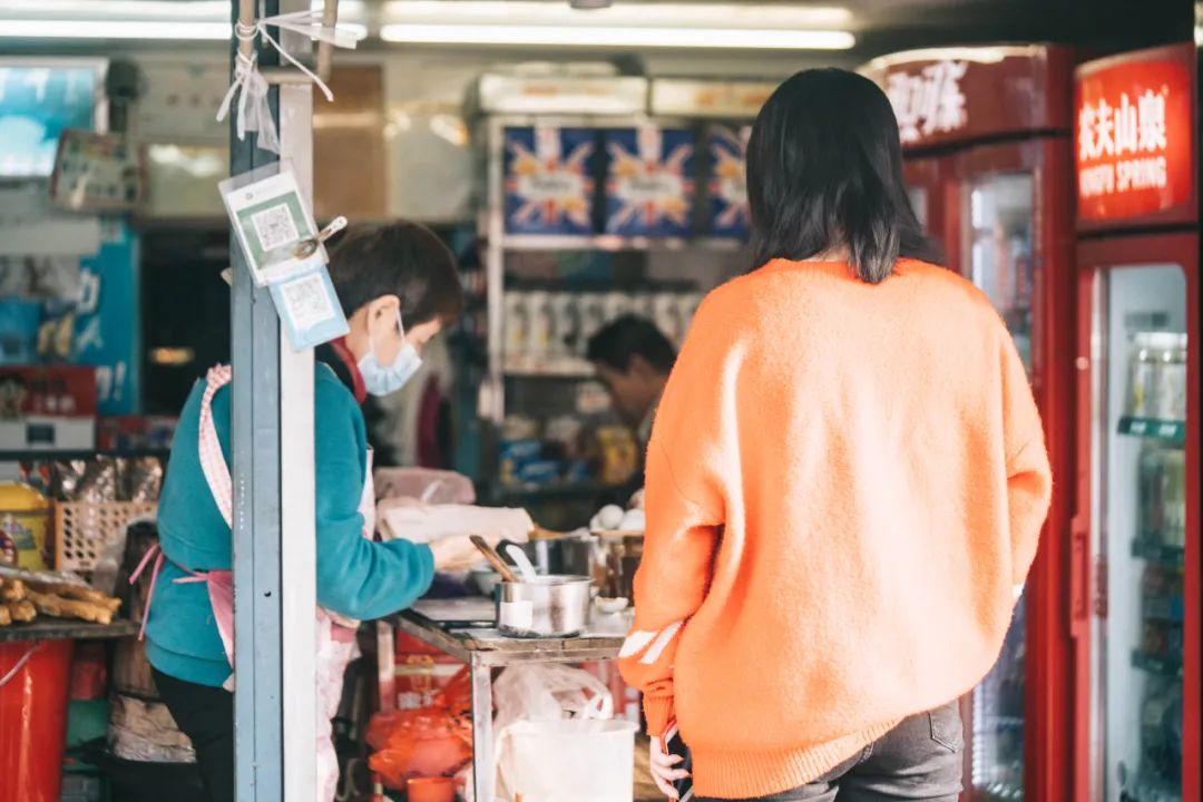 老式饭团摊子,老式饭团上海