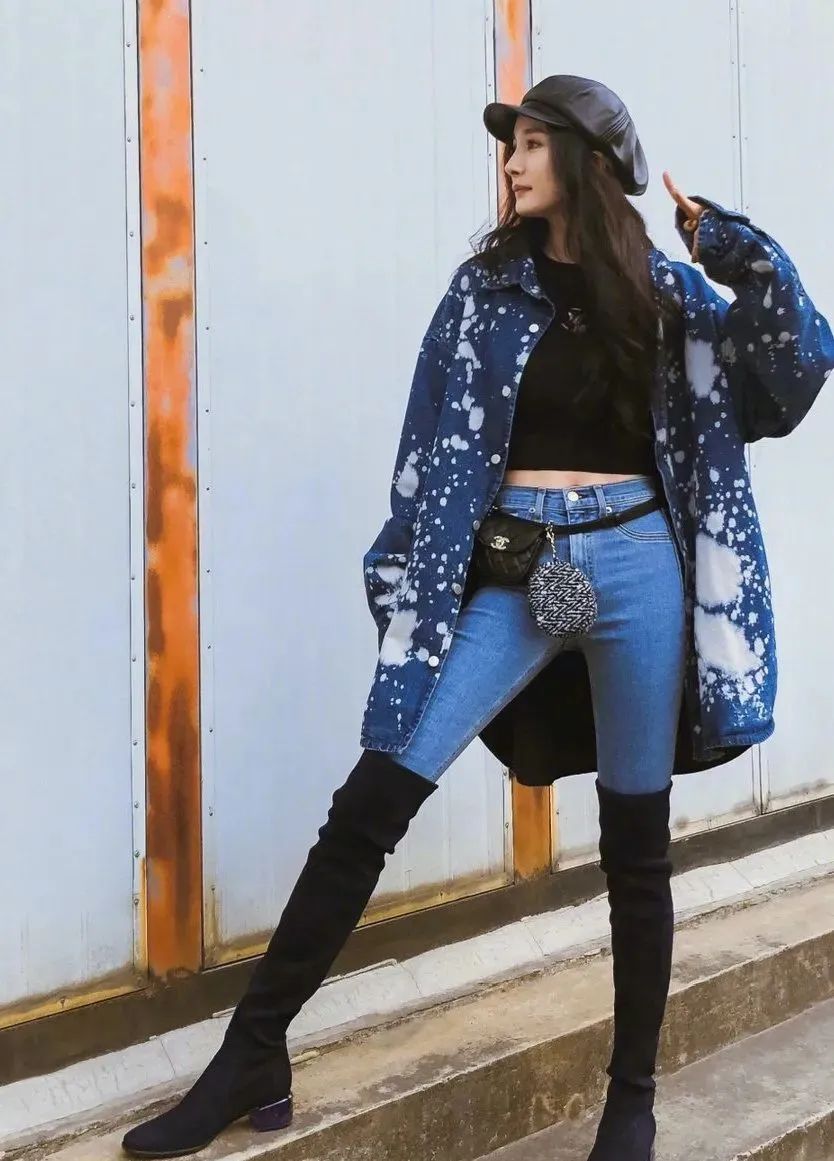 长靴显得格外霸气,霸气靴子男选择