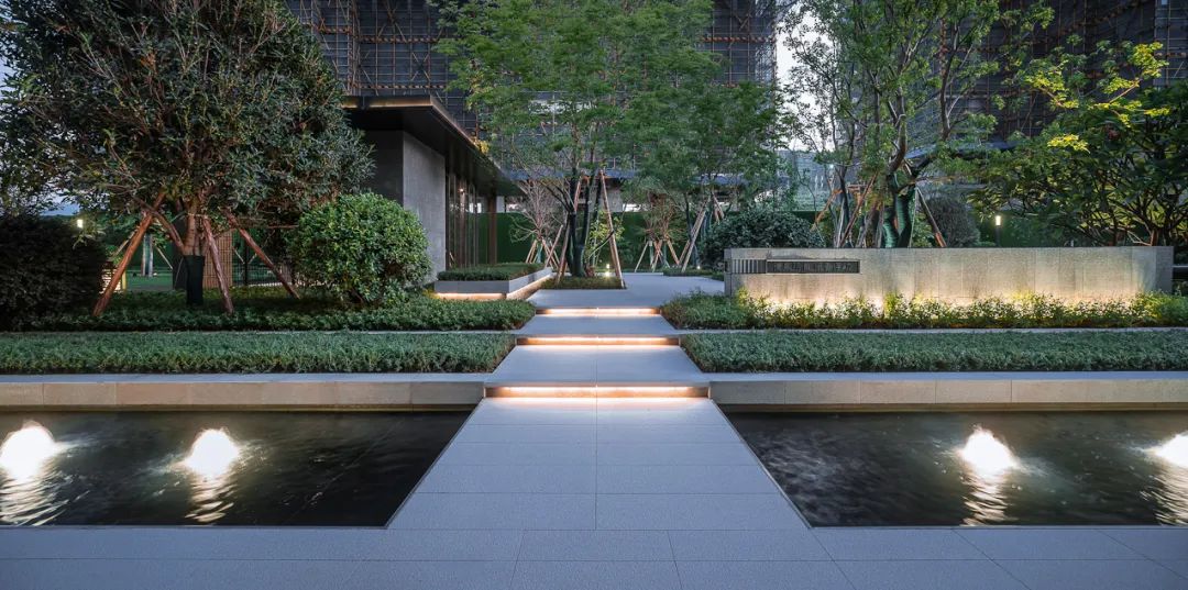 融创长乐壹号湖上样板房,景观蒙太奇