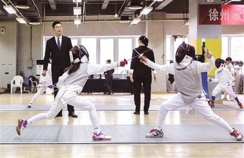 徐州中小学击剑比赛,江苏省徐州市铜山区体校击剑