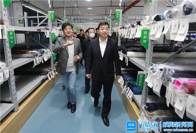 张海波调研外资外贸企业发展情况