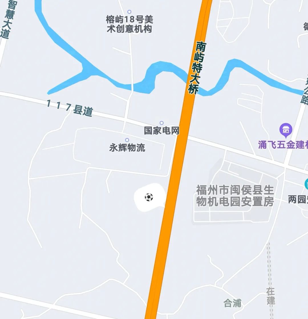 福州哪里有桥下免费足球场,福州晋安区免费足球场