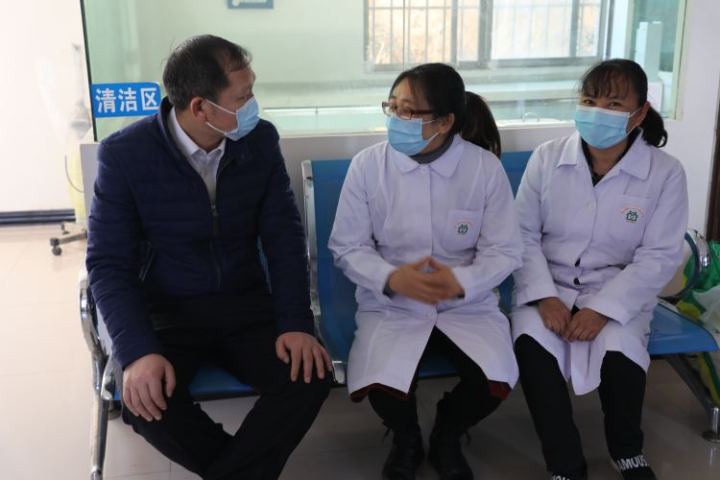 解天云带领第一慰问组开展春节走访慰问活动