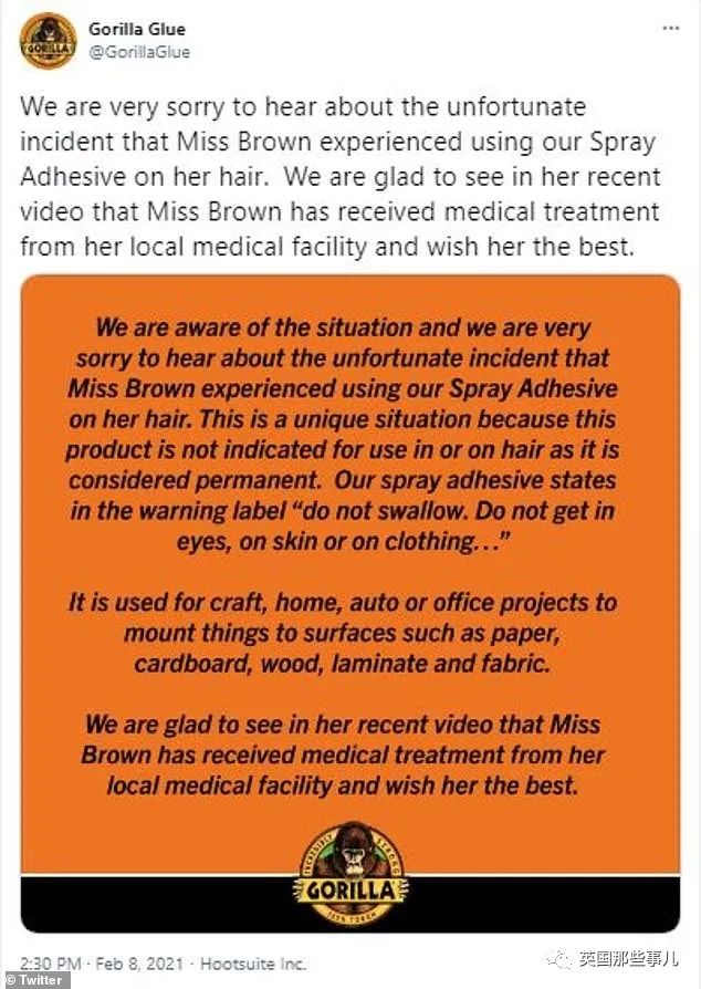 万能胶给头发定型,网红用万能胶