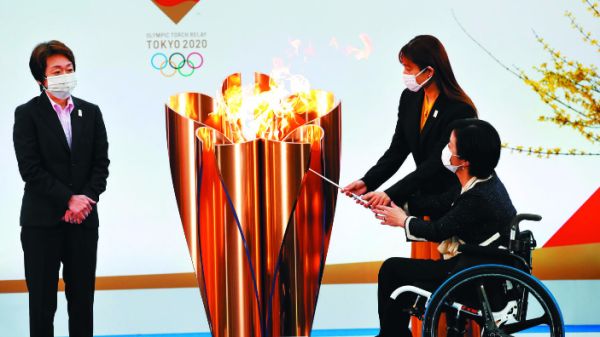 东京奥运圣火传递第22天结束,东京奥运圣火传递途中意外熄灭