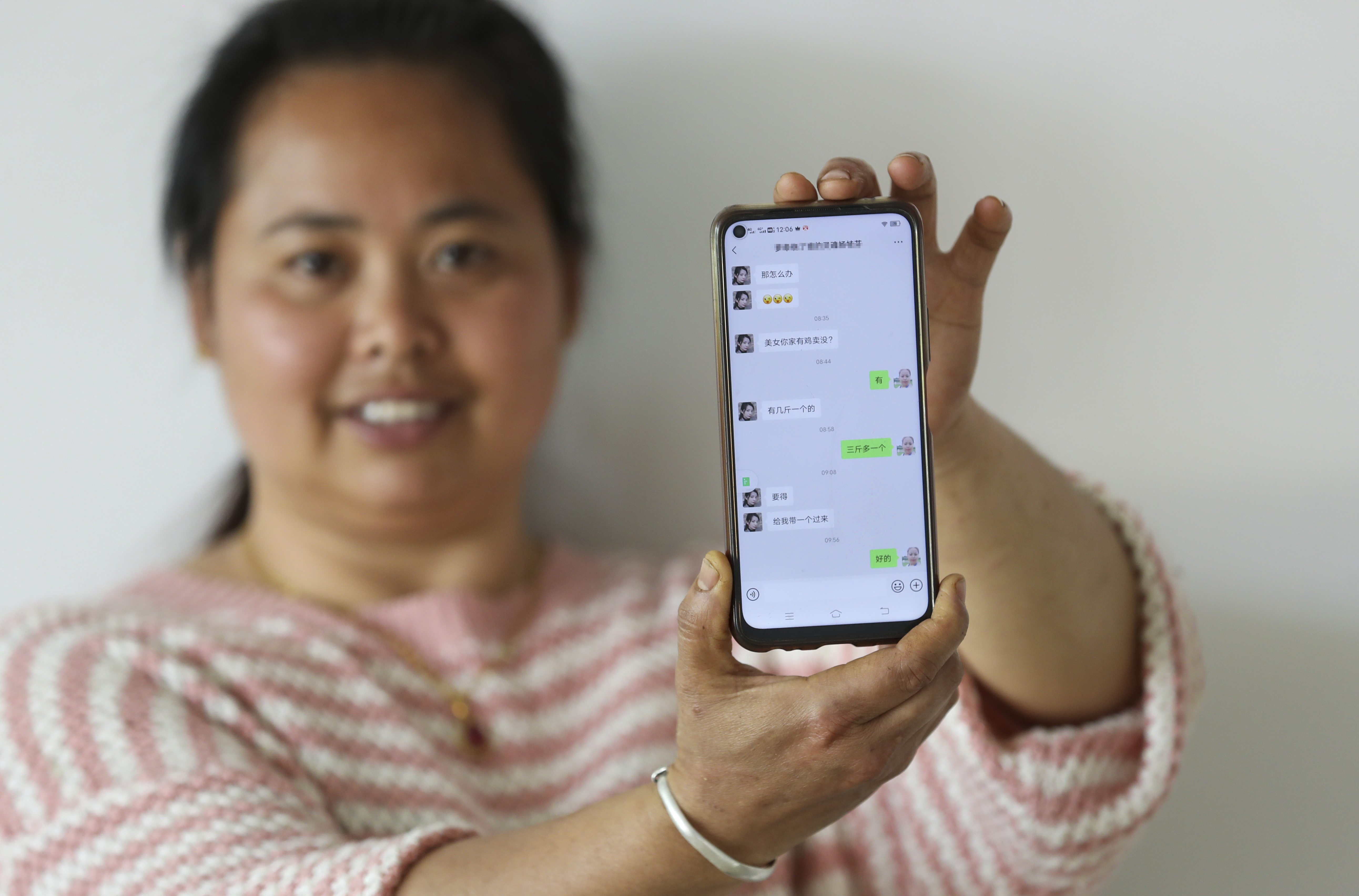 #（图片故事）贵州玉屏：“女货郎”送货记