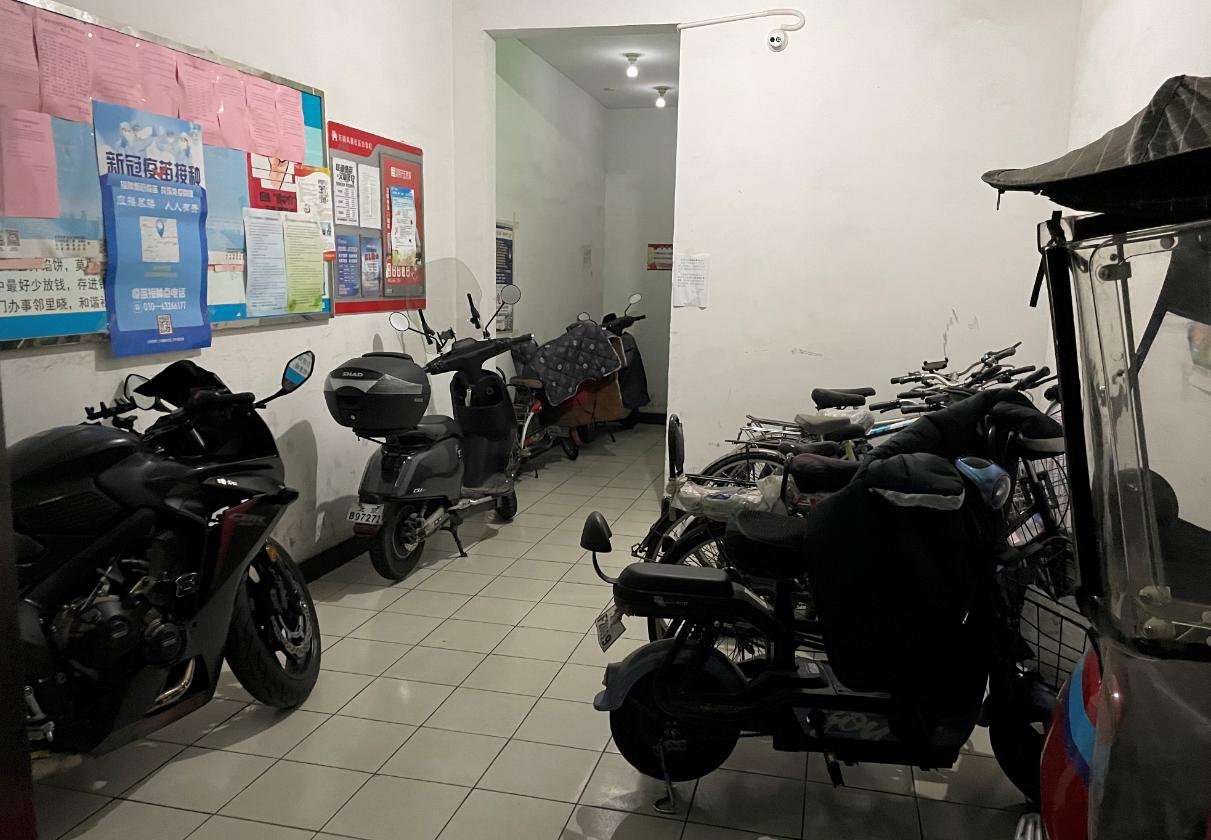 北京市小区电动自行车停放,电动自行车地下车库停放北京