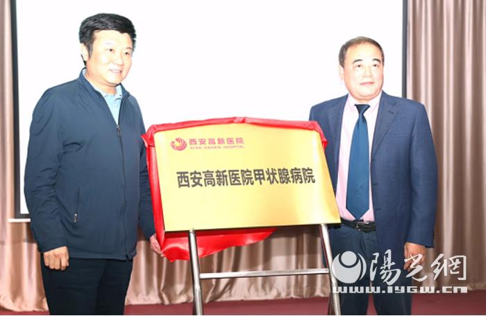 西安高新医院甲状腺病院成立并揭牌