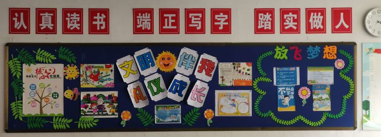 文明礼貌防溺水黑板报,德育及防溺水黑板报