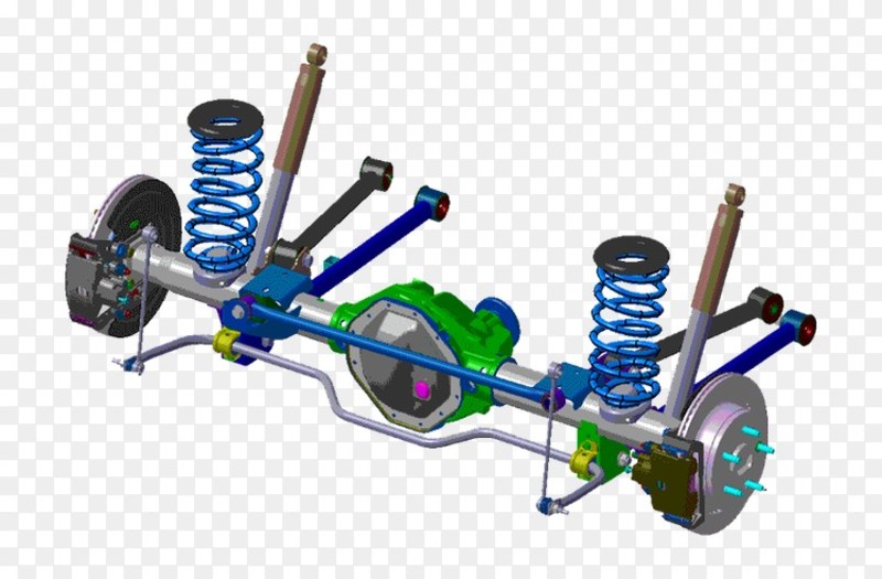 麦弗逊悬架的分类和区别,麦弗逊式悬架解剖图