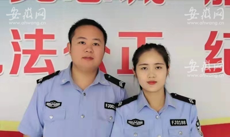 今年“七夕”快到颍上“双警夫妻”的特殊“表白”好温馨