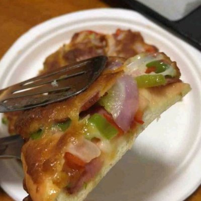 又简单又好吃的美食披萨,不能吃的简单又好看的小披萨