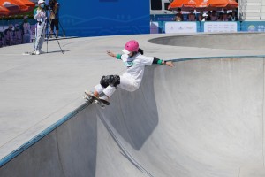 滑板运动员张鑫,女子滑板赛张鑫参赛时间