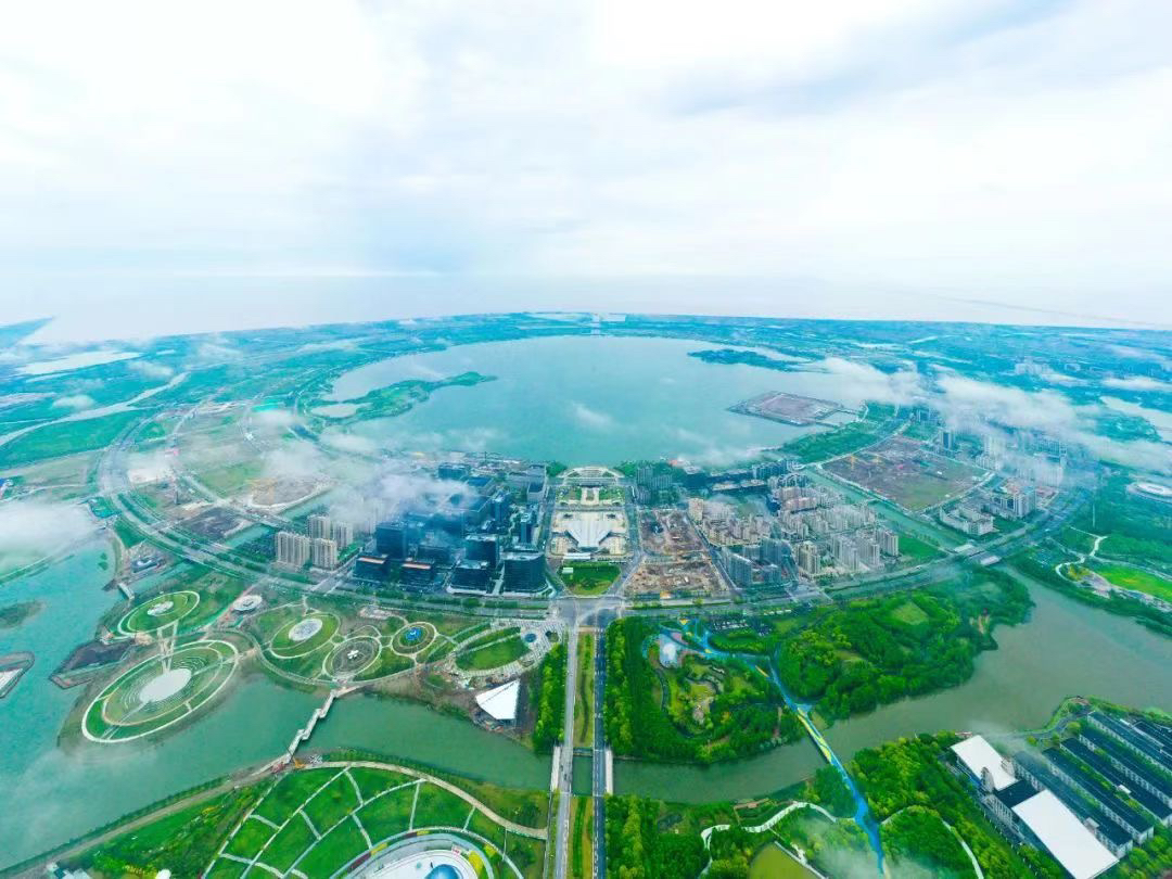 浦东正式启动金色中环发展带建设,张江科学之门动工