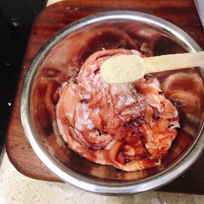 每天一道菜羊肉汆面,这个季节来碗热腾腾的羊肉汆面