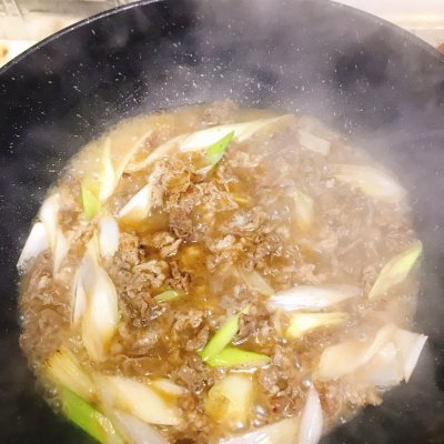 每天一道菜羊肉汆面,这个季节来碗热腾腾的羊肉汆面
