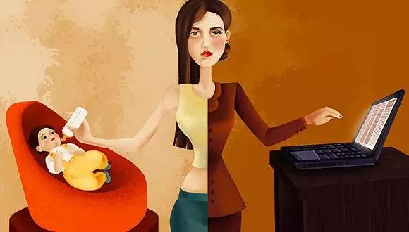 既要工作又要带孩子的妈妈心酸,既要挣钱养家又要负责带孩子学习