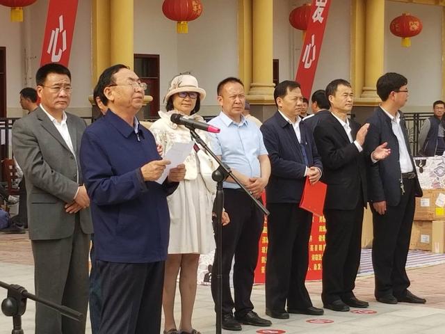 汝星火志愿者助力2019汇品万货“养老助残”大型公益捐赠活动