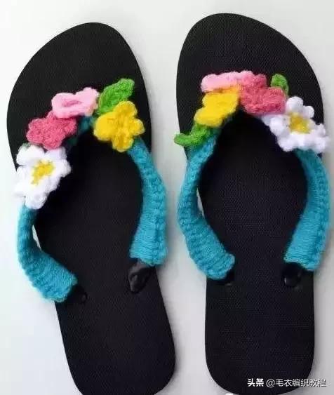 钩男士豆豆凉鞋三道杠视频教程,100种婴儿凉鞋的钩法全过程